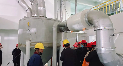 邁安德承建的河南漢永60萬噸小麥淀粉精深加工項目調試成功