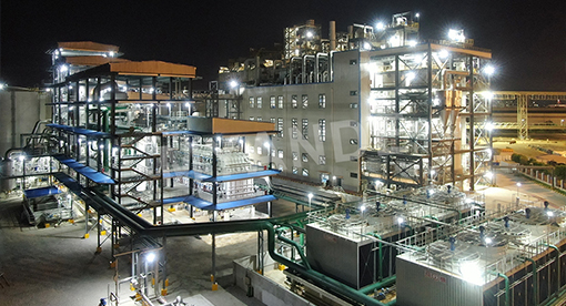 6000噸壓榨生產線由邁安德提供設計、制造、智能化控制和整套生產線安裝交付